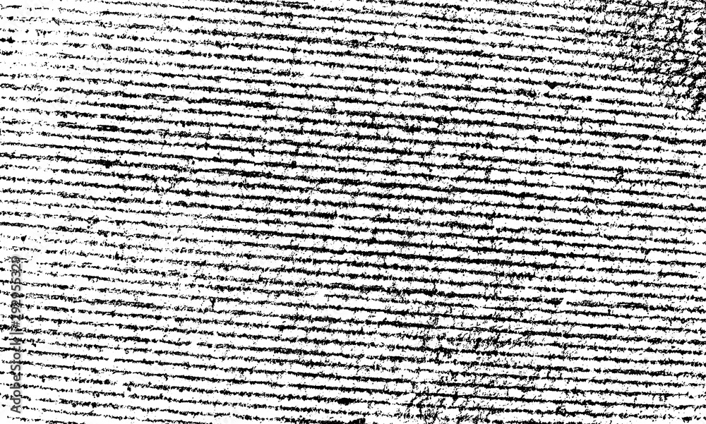 Obraz premium Rough, irregular texture composed of monochrome geometric elements. Overlay distressed grunge background. Abstract vector illustration. Isolated on white background. EPS10