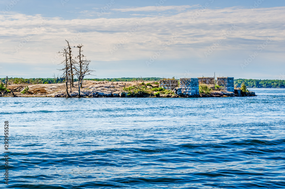 McNair Island in the St. Lawrence River