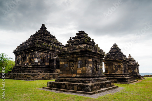 Ijo hindu temple on the hills around Yogyakarta, Sleman Regency, Java, Indonesia © inigolaitxu