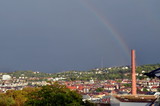 Regenbogen über Stuttgart