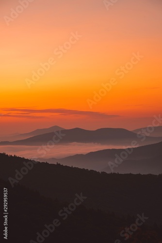 sunset in mountains © Connor