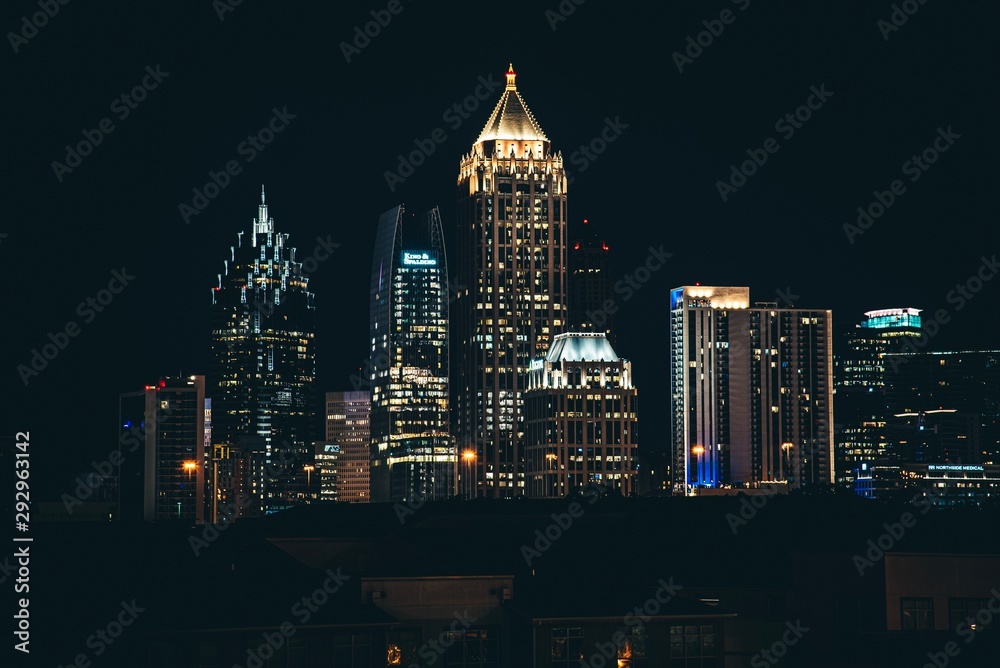 Fototapeta premium City at night