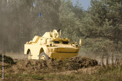COMBAT RECONNAISSANCE/PATROL VEHICLE - A scout in desert colors at the service of the United Nations