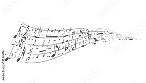 music symbol background , Elements musical background music background  vector