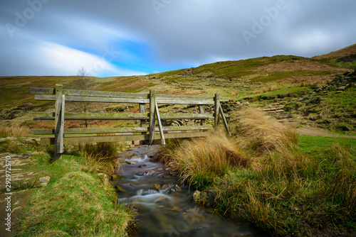 Bridge at William Clough, Kinder Scout.