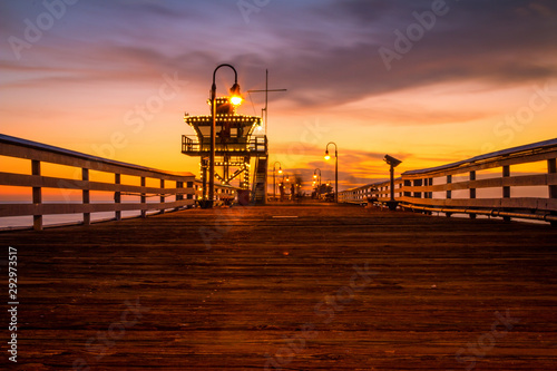 On the San Clemente Pier
