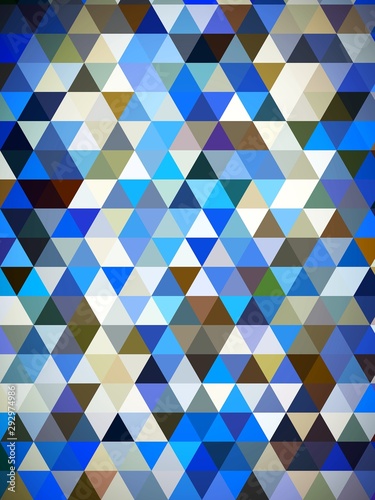 abstract background with multi-color triangles