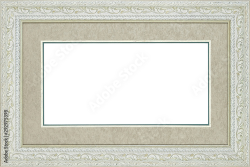 Picture frame isolated on white