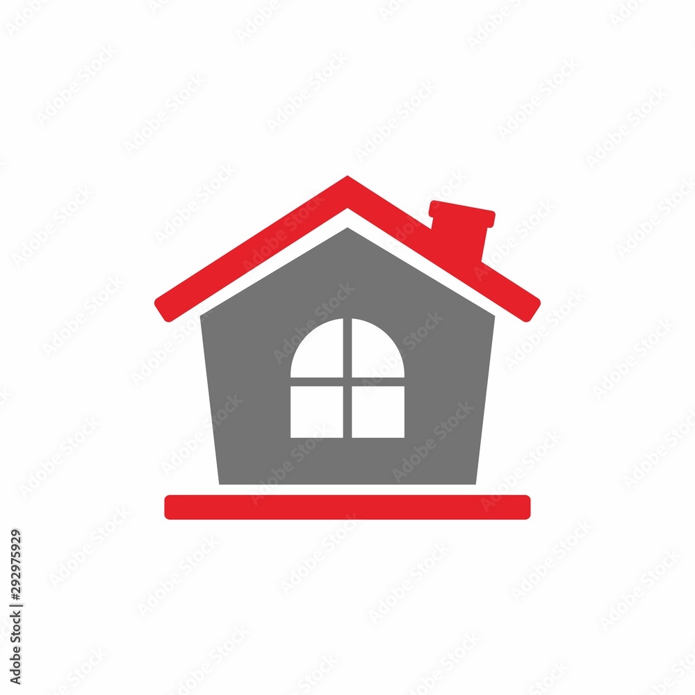 Roof line, real estate logo design template vector illustration Roof line, real estate logo design template vector illustration