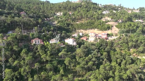 theoule sur mer aerial shots photo