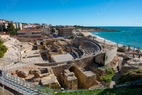 The amphitheatre at Tarragona in Spain
