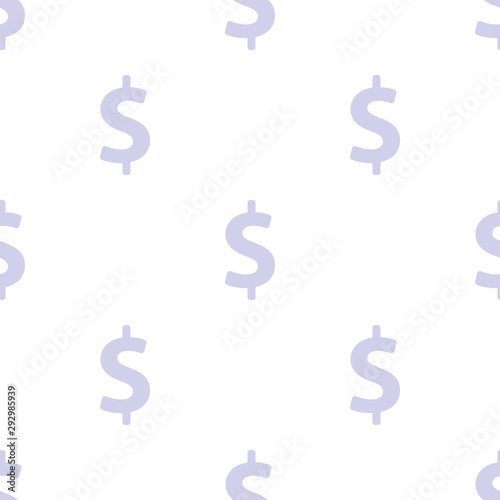 blue Dollar sign. Seamless ...