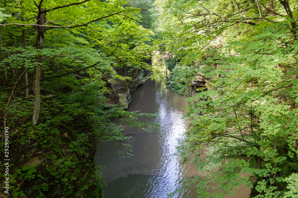 Matthiessen State Park in the Spring Matthiessen State Park in the Spring