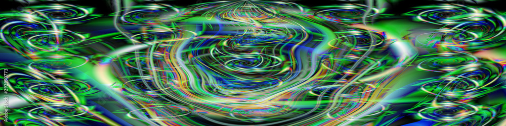 Digital art, abstract 3D objects, Germany Digital art, abstract 3D objects, Germany
