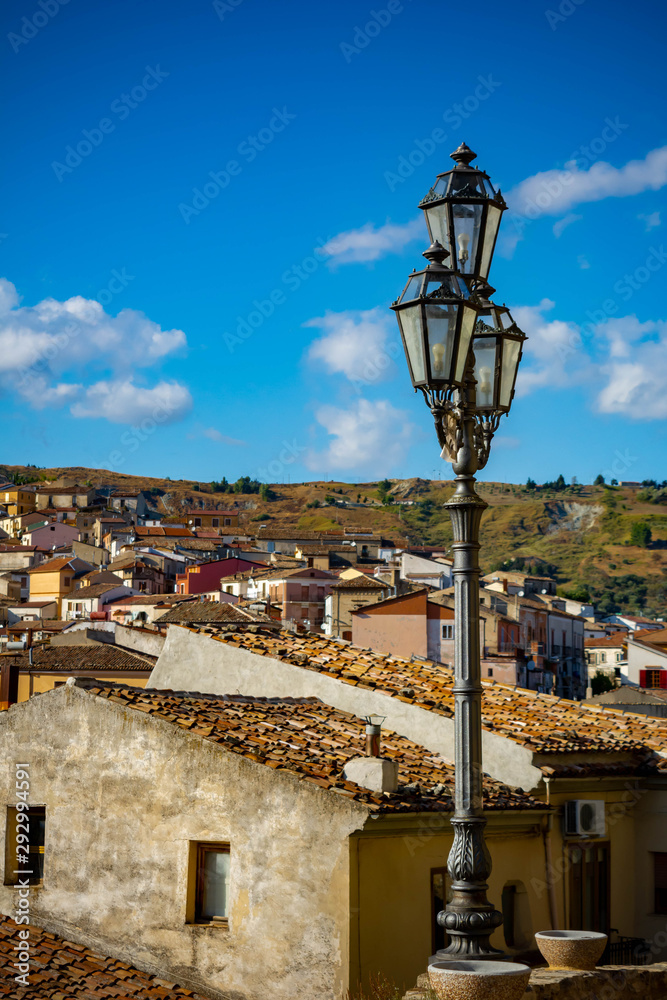 The Small Village of Oriolo, South of Italy
