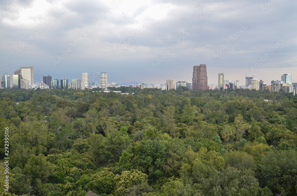 Ciudad de México vista desde el castillo de Chapultepec Ciudad de México vista desde el castillo de Chapultepec