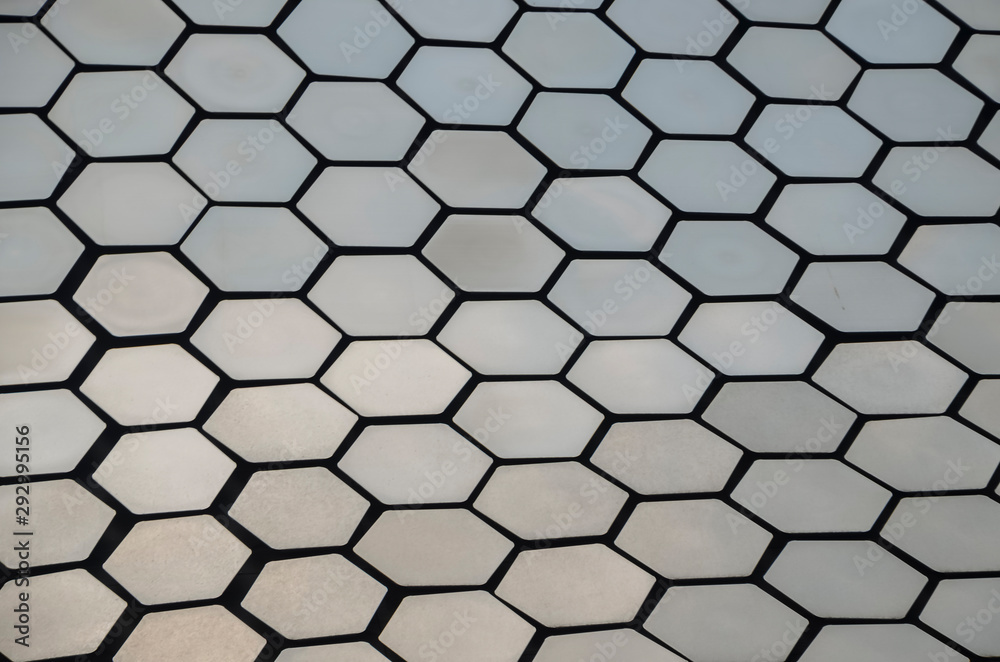 Textura de páneles del Soumaya