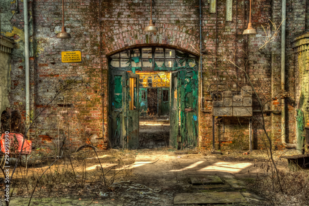 Fototapeta premium train yard