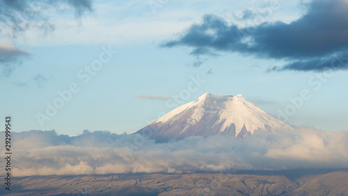 One of the highest peaks in Ecuadorian andes - Volcano Cotopaxi