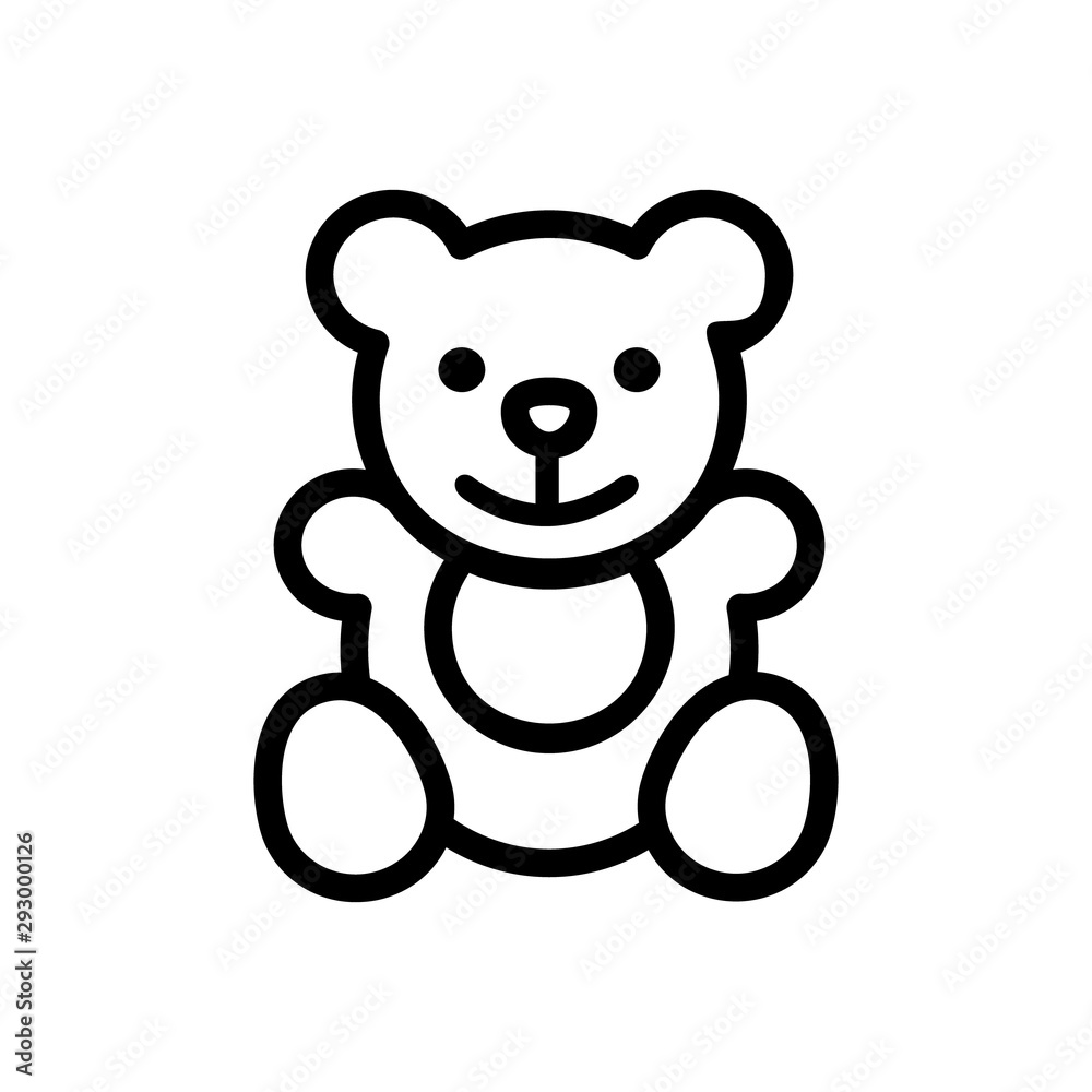 Teddy Bear Icon Stock Photo Adobe Stock Teddy Bear Icon Stock Photo Adobe Stock