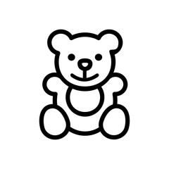 Teddy bear icon