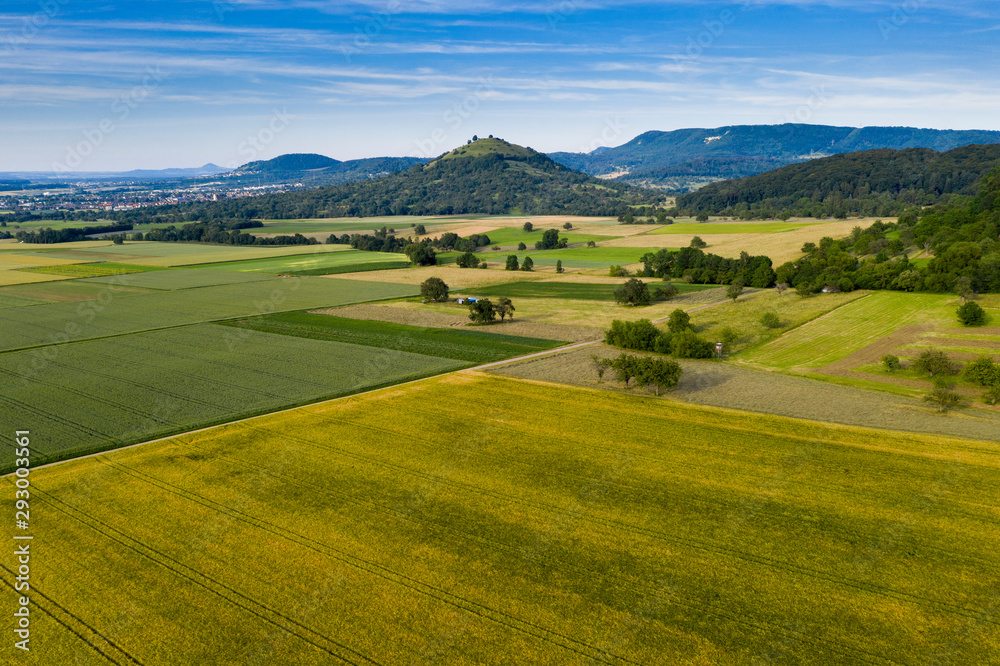 Agrarlandschaft - Luftbild