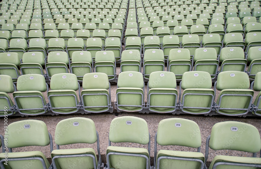 Fototapeta premium Bestuhlung
