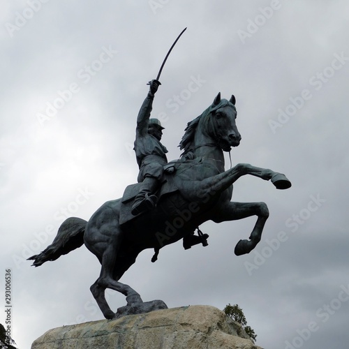 Monumento equestre a Giuseppe Garibaldi. La Spezia