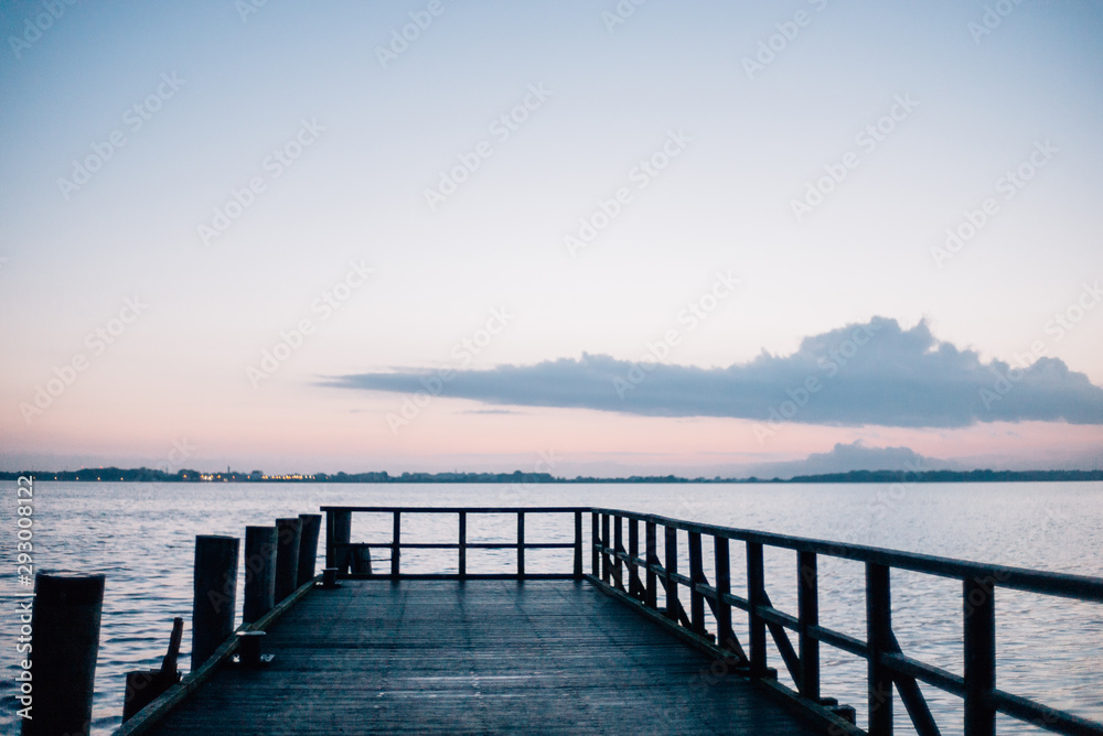 Sonnenuntergang in Ludwigsburg am Greifswalder Bodden