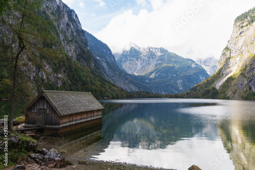 bootshaus am obersee in bayern