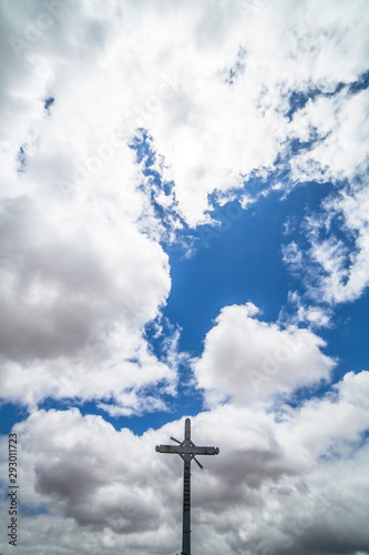 Cross in Sao Bento RN, place of prayer for the Christians of the city.