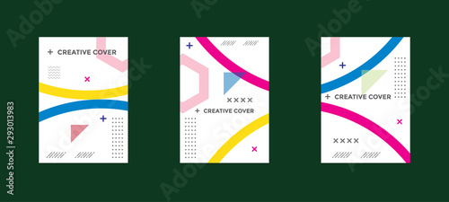 Design of editable social network post templates. for marketing on social media. frames, stories in puzzles, backgrounds, banners, vector illustration elements