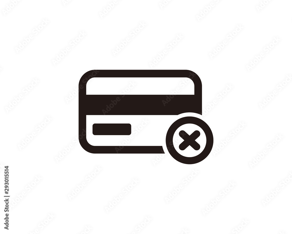 Credit card security icon symbol vector Credit card security icon symbol vector