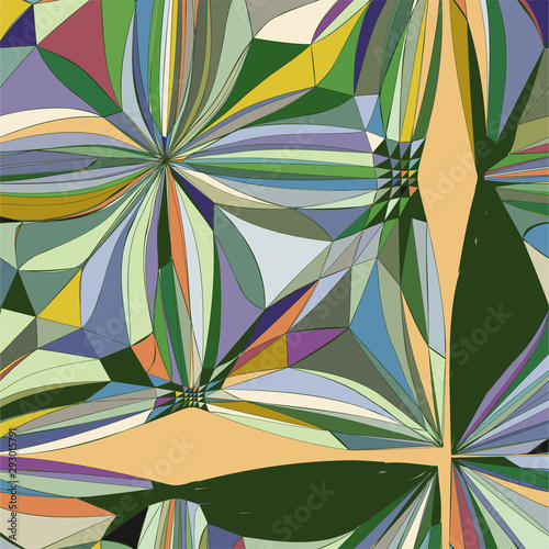 Abstract floral background