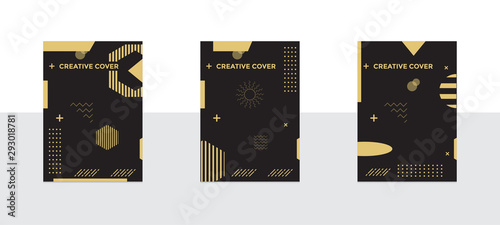 Design of editable social network post templates. for marketing on social media. frames, stories in puzzles, backgrounds, banners, vector illustration elements