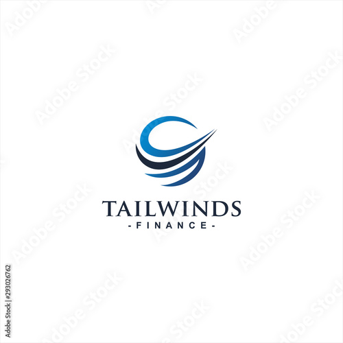 Abstract transportation logo design inspiration