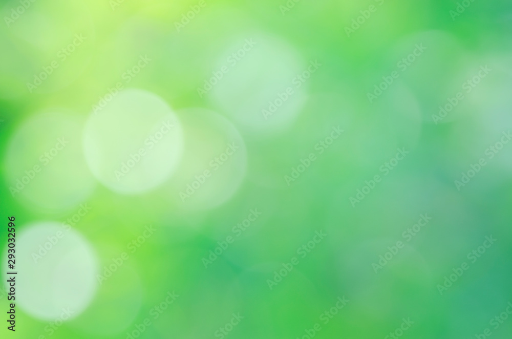 Romantc yellow white green color bokeh sunlights backgrounds