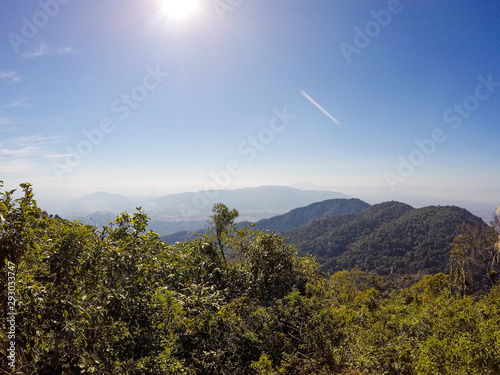 summit of the peak of the white stone, highest hill of the city of rio de janeiro photo