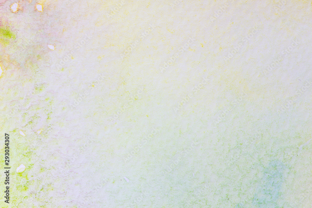 Fototapeta premium Abstract handmade watercolor.It is wet texture background with paint brushes on the white paper. Picture for design art work.