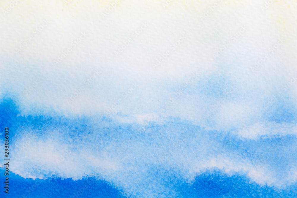 Abstract background image from watercolor on white paper. Abstract background image from watercolor on white paper.