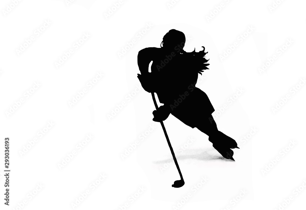 Hockey Silhouette hockey-silhouette