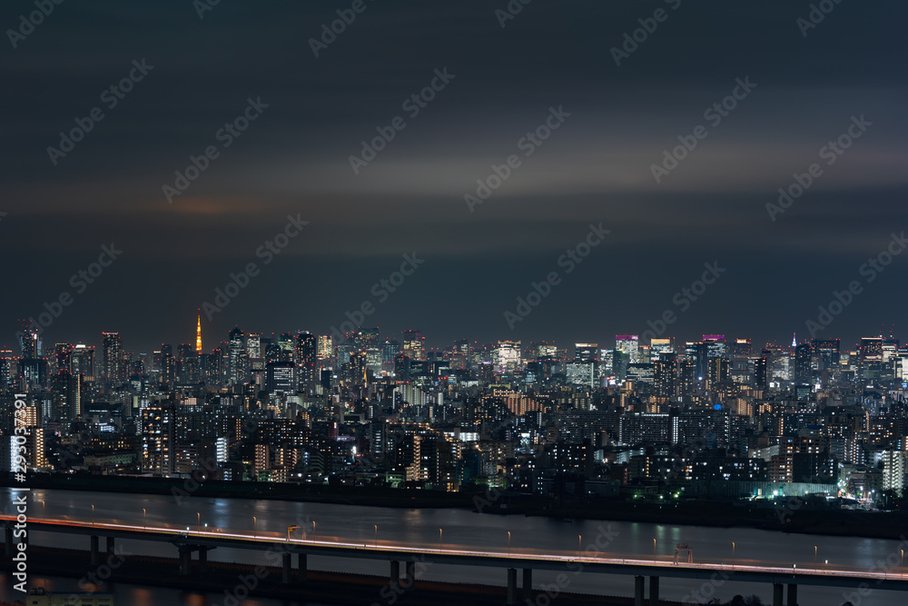 Tokyo cityscape, Japan