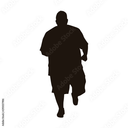 Fat People Silhouette