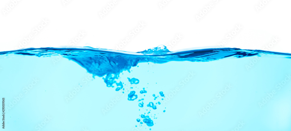 Water Splashing above White Background. Water Splashing above White Background.