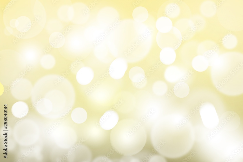 abstract golden background with bokeh lights