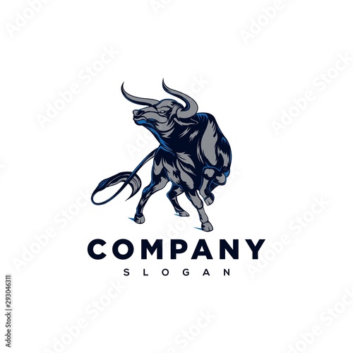 bull logo design