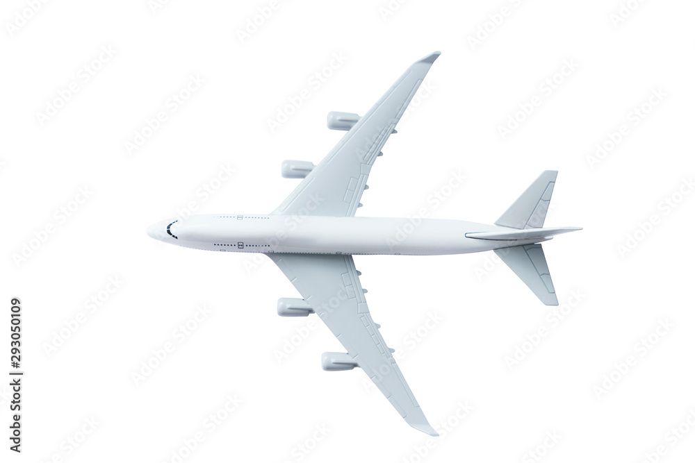 airplane isolated on white background