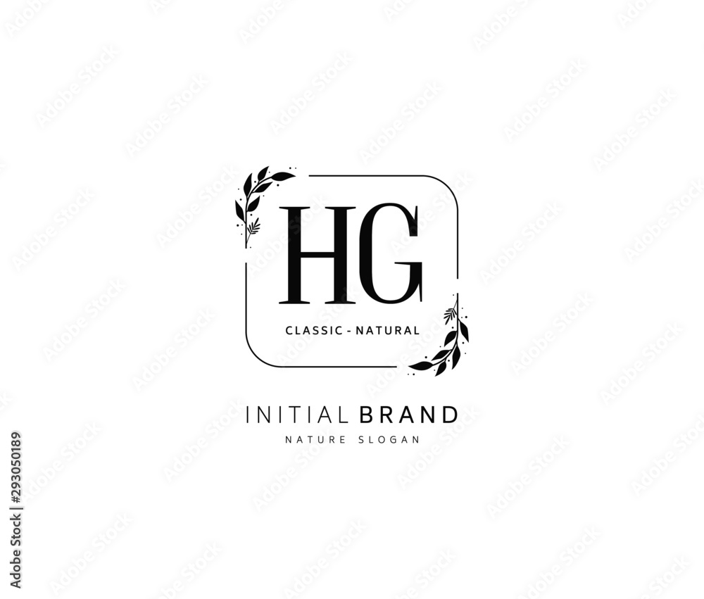 H G HG Beauty vector initial logo, handwriting logo of initial signature, wedding, fashion, jewerly, boutique, floral and botanical with creative template for any company or business. H G HG Beauty vector initial logo, handwriting logo of initial signature, wedding, fashion, jewerly, boutique, floral and botanical with creative template for any company or business.