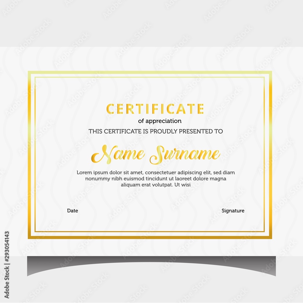 certificate template design with best award symbol certificate template design with best award symbol