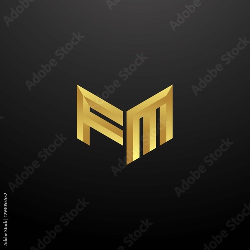 FM Logo monogram 3d version